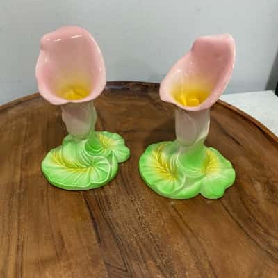 Vintage Cali Lilly Vase x 2