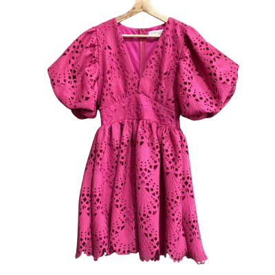 BNWT Chasing Kate Floral Dress Pink Size 10