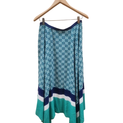 Size 12 Marcs Blue/Green Skirt 