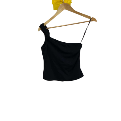 BNWT Kookai Womens  Size 12 Off-the-shoulder Top Black  