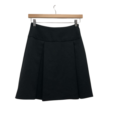 Belle Womens  Size 5 Midi Skirt Black  