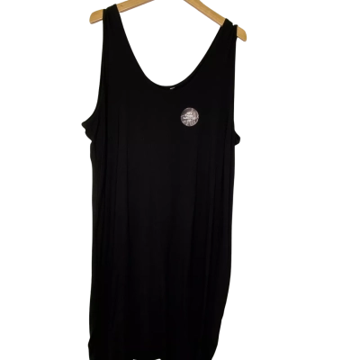 Taking Shape Womens  Size L Midi Dress Black  