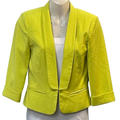 Bardōt Womens Size 6 Suit Jacket Yellow