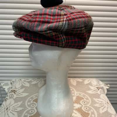 Gordon Grover - Vintage Knaplander Tartan Snapbrim Flat Cap