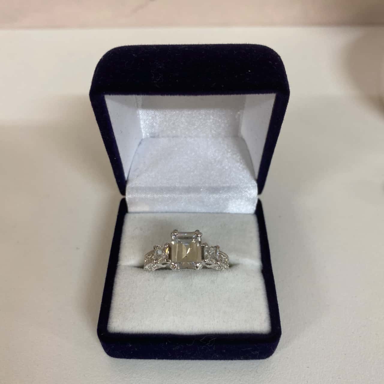 18K RGP Crystal Ring(s) - New Without Tags | Salvos Stores