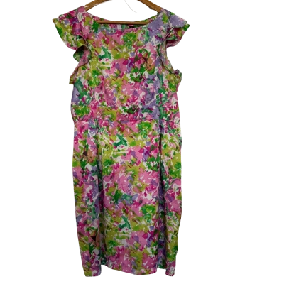 Luca & Marc Size 14 Floral Dress