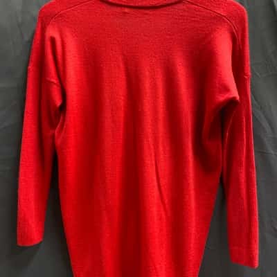 Sportscraft Womens Size XS Long Sleeve Red Sweater