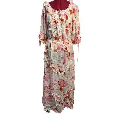 Fate & Becker Womens  Size 12 Maxi Dress Floral / Multicoloured 