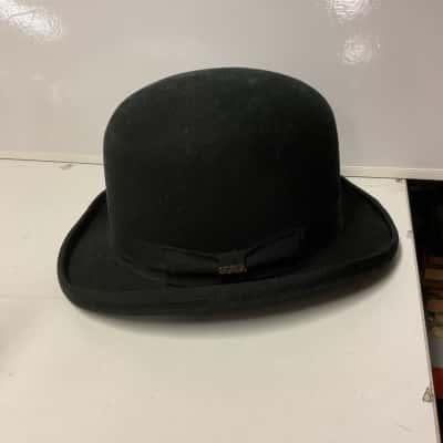 Scala Classico derby hat black 100%wool  