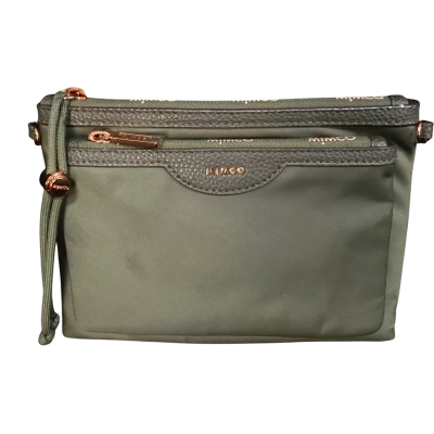 Mimco Small Clutch Moss Green 