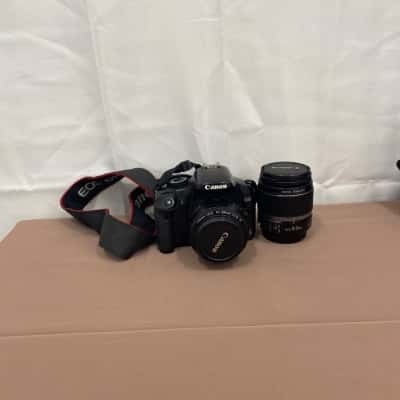 Canon Lens EF 50 mm and EFS 18-55mm Lens