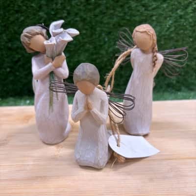 Willow Tree 10cm Figures x 3 