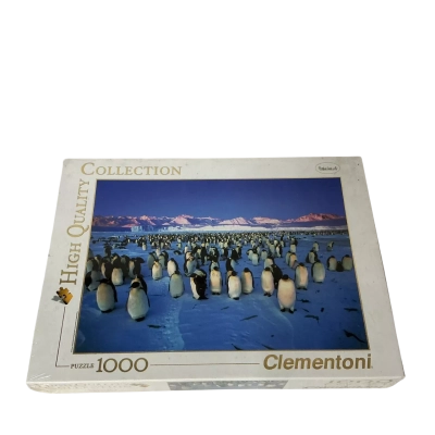 Clementoni Penguin Colony 1000 Piece Jigsaw Puzzle (new)
