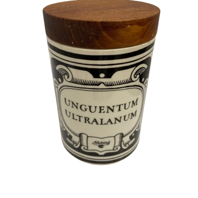 Vintage Ceramic Apothecary Jar 
