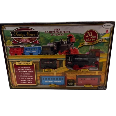 Forty Niner SPECIAL 29 Piece Train Set *NEW IN PACKAGING 