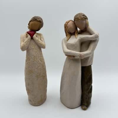 Willow Tree "Together" & "I Love You" Figures