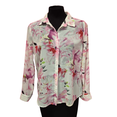 Liz Jordan Womens  Size 10 Floral Shirt