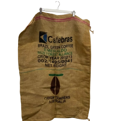 Genuine Hessian coffee bags x 3 