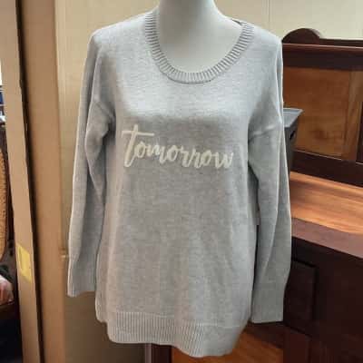 Witchery Womens  Size S Crew Neck Jumper Grey 