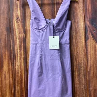 Runway lilac dress   Size XS new 