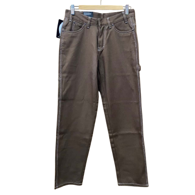Dickies Brown Low-Rise Carpenter Jeans Size 8