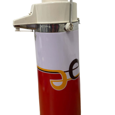 Thermos flask red/yellow/white