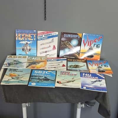 Squadron/Signal Publications Collectable Books x 13
