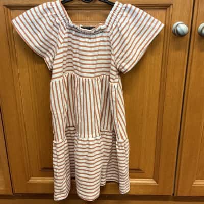 Seed Heritage Kids  Size 3 Dresses & Skirts Brown / Striped / White 