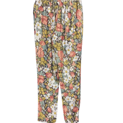 Derek Lam 10 crosby  Size 4 Slim Fit Pants Floral / Gold / Multicoloured 
