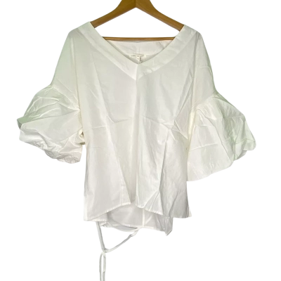 Label of Love Womens  Size 16 Blouse White 