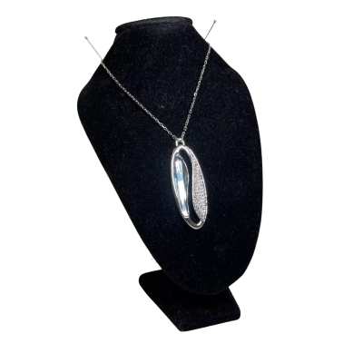 Swarovski Womens 48 - 52cm Necklace Silver Tone