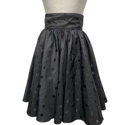  Grin & Tonic Womens  Size 10 High Waist Skirt Black  