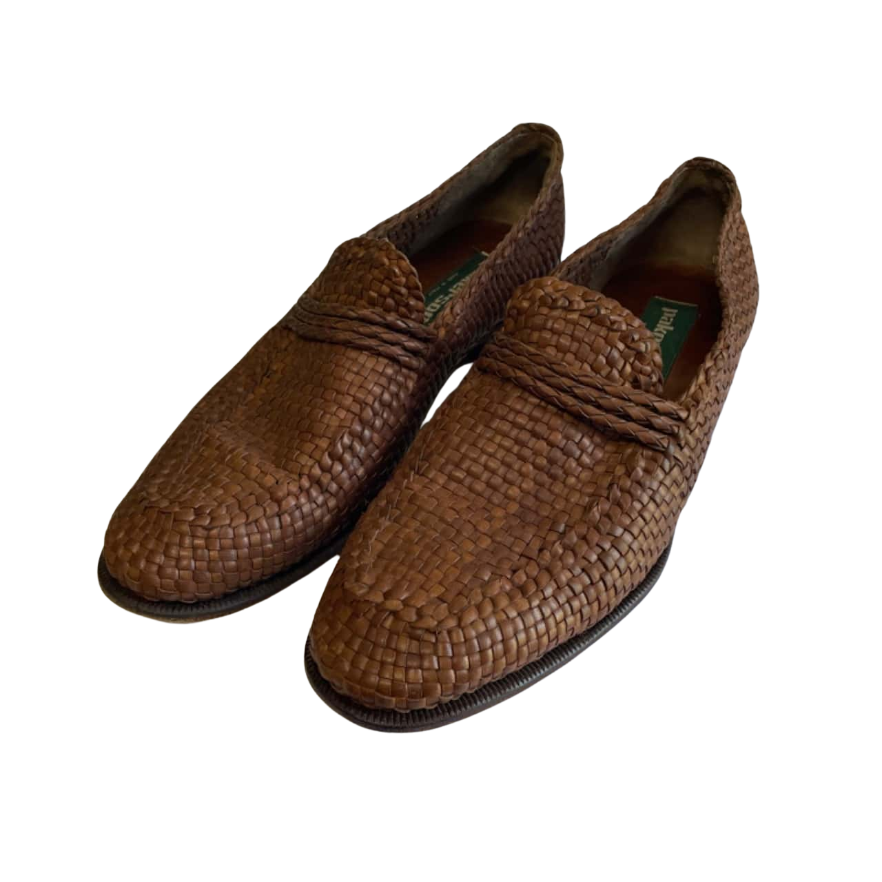 PARKERSON Hand Made Italian Loafers Men’s Size 9 Brown (s)