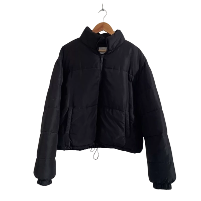 Luck & Trouble Womens  Size 16 Puffer Jacket Black  