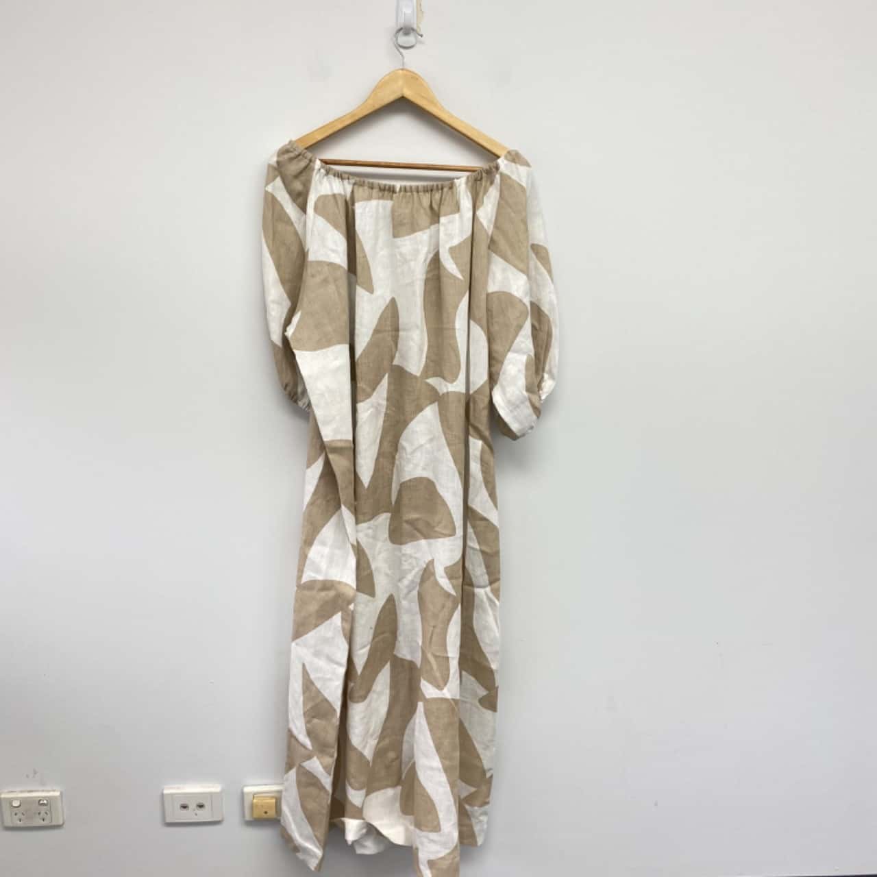 a line ethnic dress for women Simple casual A-line ethnic style printed dress – Blue Zone Planet