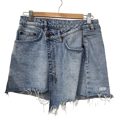 Ksubi Womens  Size 8 Mini Skirt Blue 