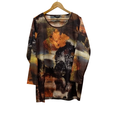 Marco Polo Womens Multicoloured Top Size 14 