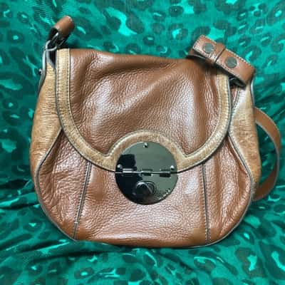 Mimco Womens Brown Cross Body Bag