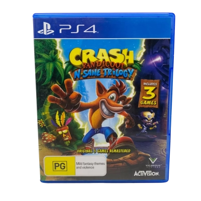 PS4 Crash Bandicoot N-Sane Trilogy 