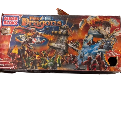 MEGA BLOCKS Fire Ice Dragons Mountain 