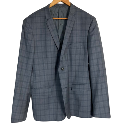 Jack London Mens  Size L Suit Jacket Grey 