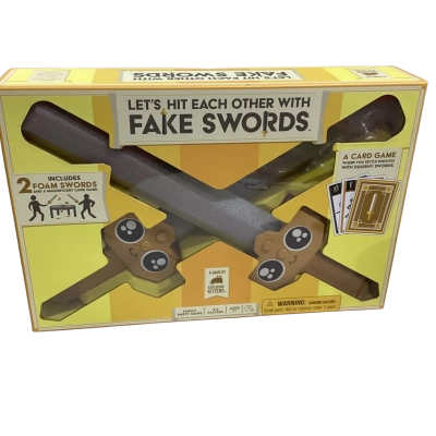 Let’s Hit Each Other With F ake Swords 