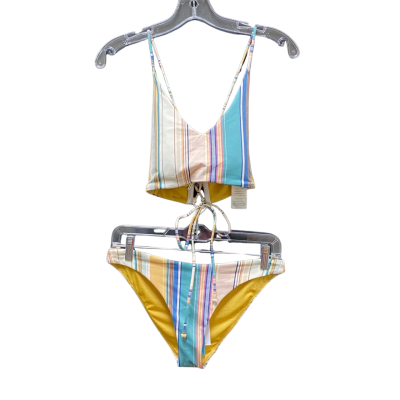 BNWT ONeill Womens Striped Bikini Set Size 10