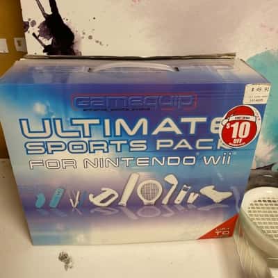 Gamequip Ultimate Sports Pack Nintendo Wii Remote Attachments- see description