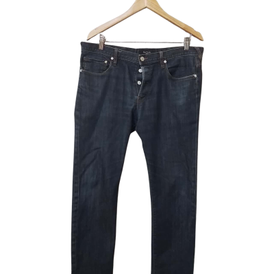 Paul Smith Mens Size 34 Straight Leg Jeans Blue 