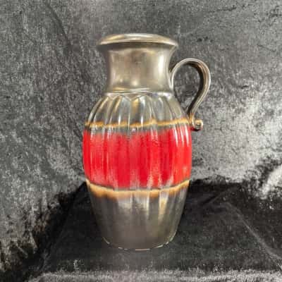 Scheurich West German Pottery Vase 26cm Tall 