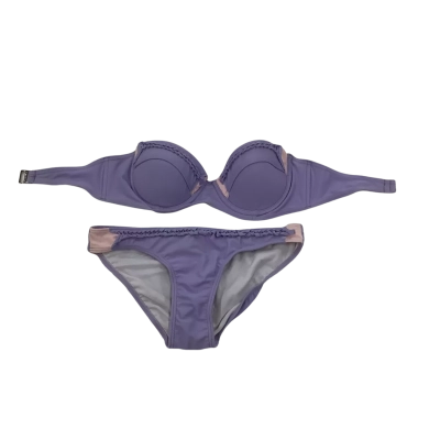 BNWT Aztec Rose Womens  Size 10 Bikini Set Pink  / Purple    HTH1