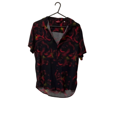 Women’s Guess Size M Floral Floral Button Up Top 