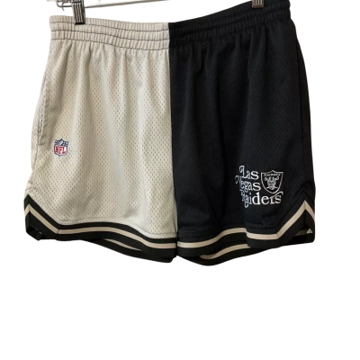 NFL Shop Las Vegas raiders Mens  Size M  Shorts Black  / White 