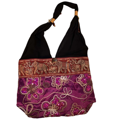 Womens Shoulder Bag Black / Purple / Red 